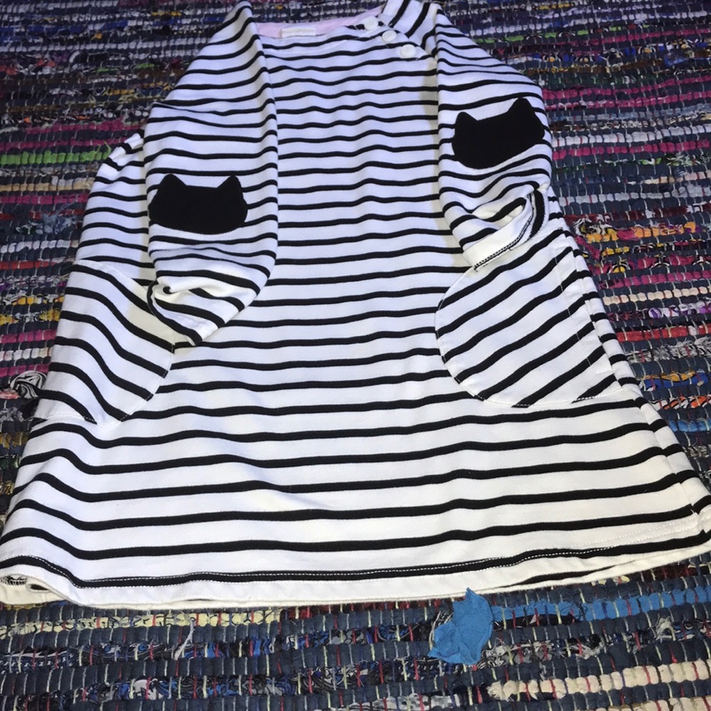 A striped dress